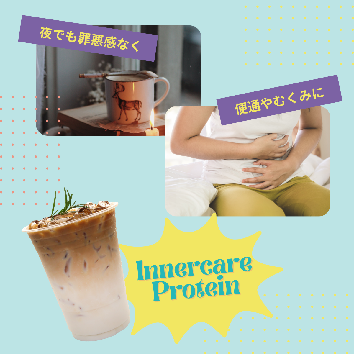 インナーケアプロテイン 14日分（ほうじ茶風味）
